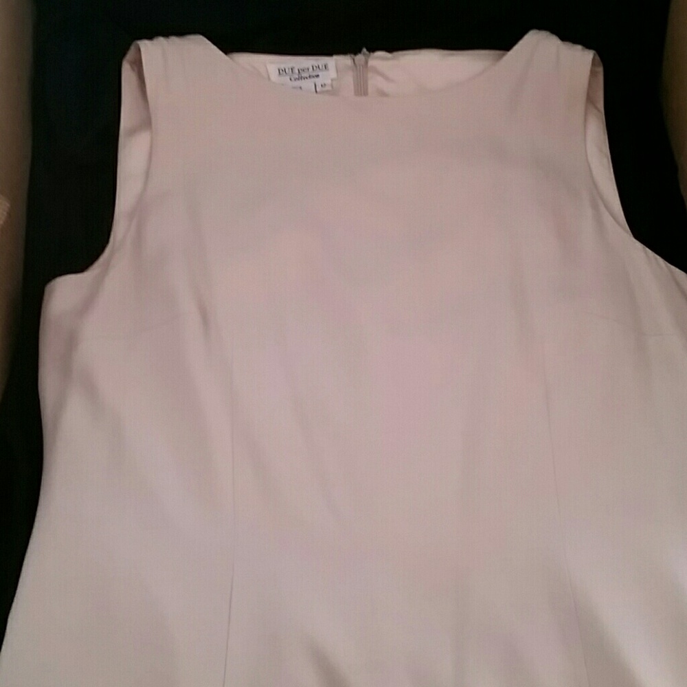 DUÉ per DUÉ COLLECTION Silk/Wool Blend Dress NWOT